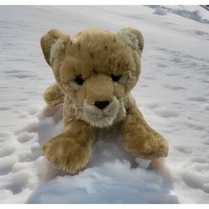 Save Our Space Baby Lion Cub Realistic Plush Stuffed Animal Plushie Stuffie SOS